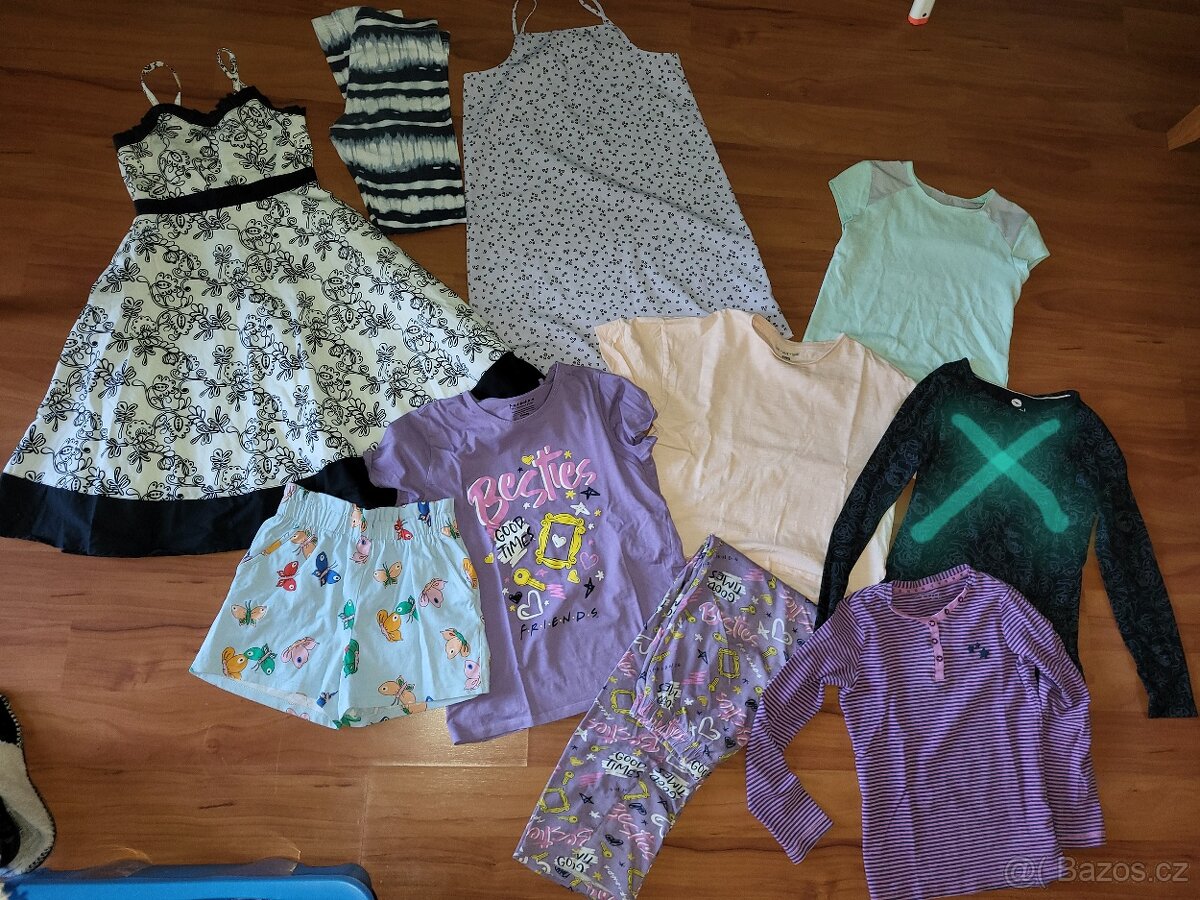 Set 51ks obleceni na holku vel.140,146,152 - 11