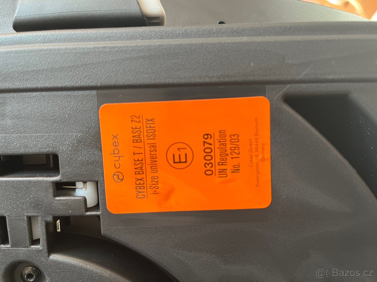 Cybex Cloud Z2 i-Size Platinum River Blue + základna Base Z2 - 11