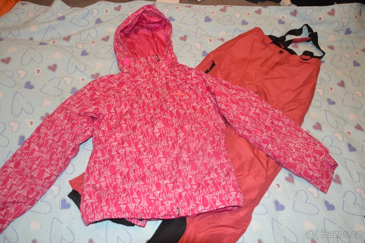 146 152 lyžařská zimní bunda oteplené kalhoty Crivit - 11