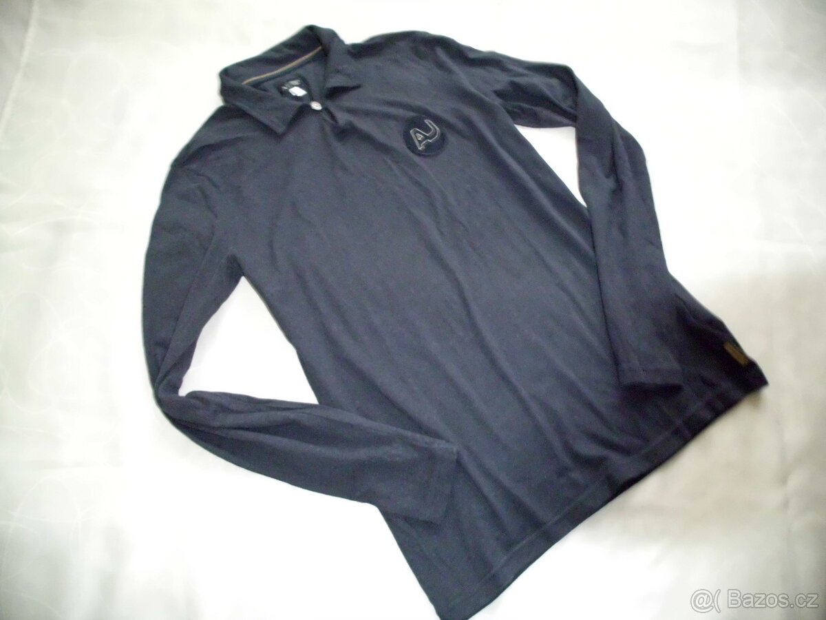 Armani Jeans pánske slim polo tričko M - 11