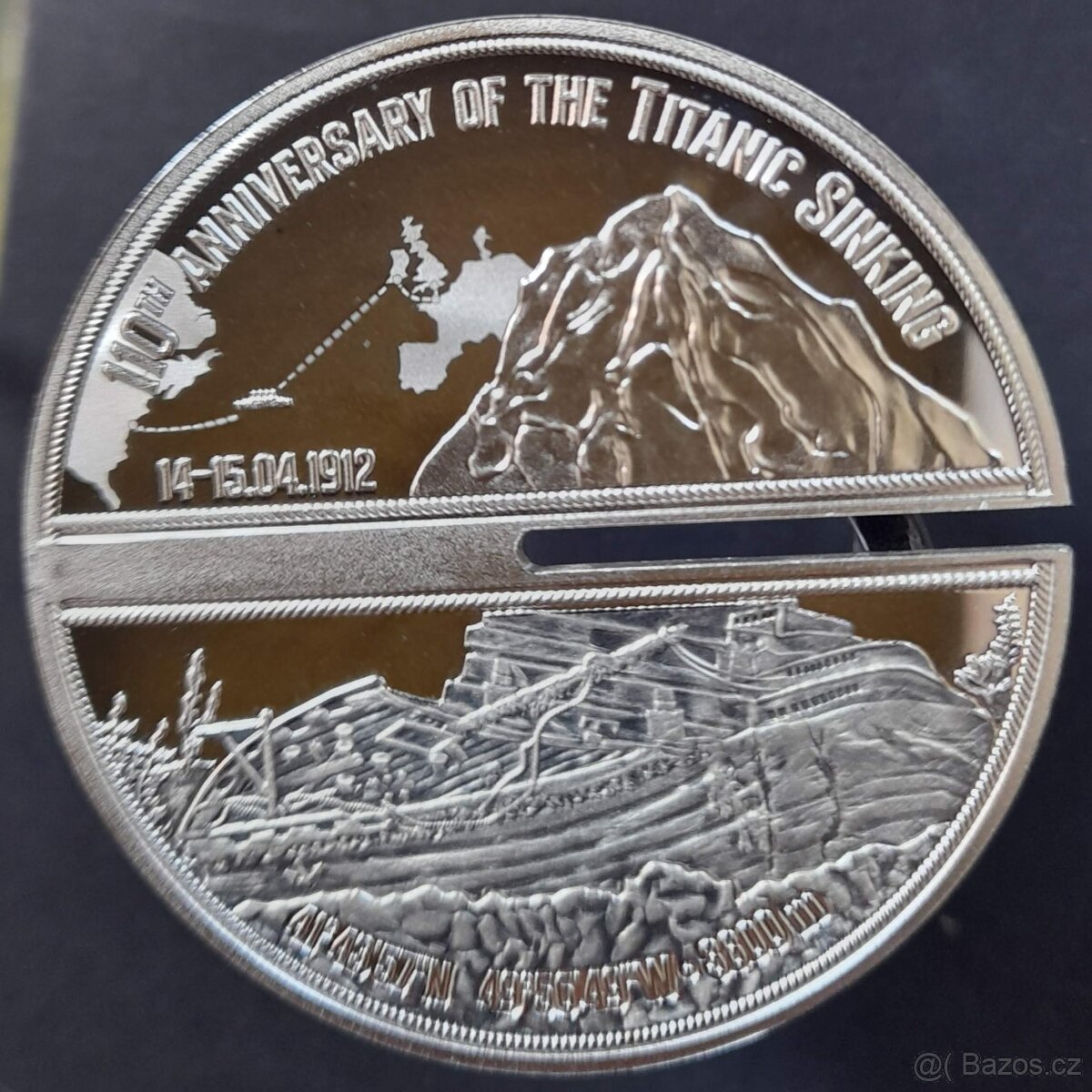 Stříbrná mince Titanic - 11