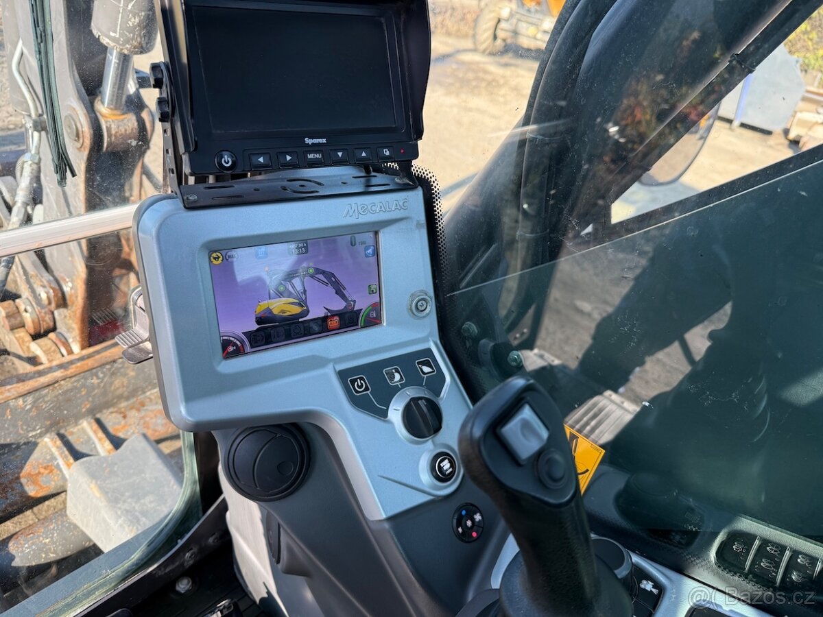 MECALAC 8MCR, NEW model, klima, dobrý stav - 11