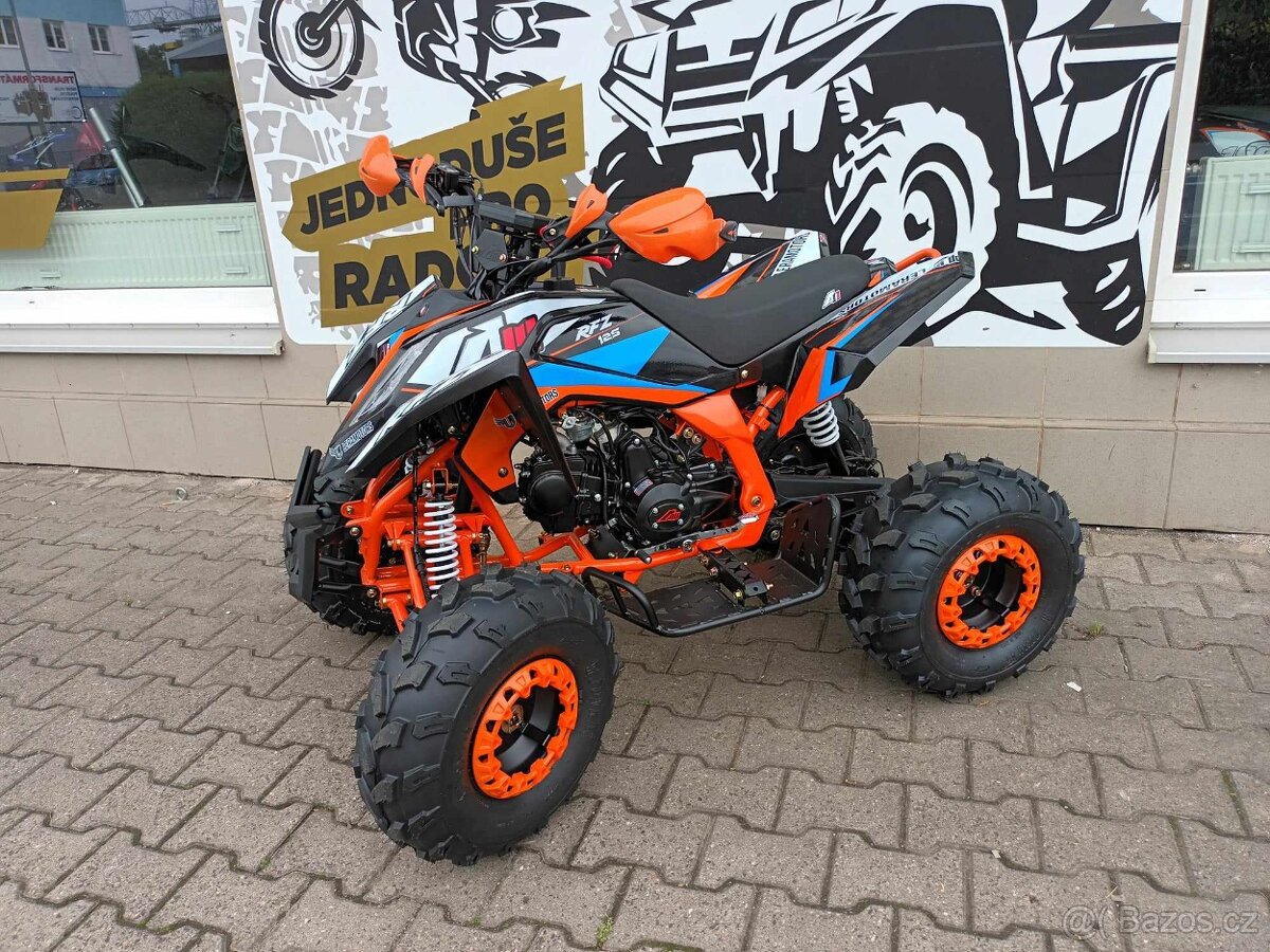 Čtyřkolka Apollo Falcon 125cc 3GR oranžová - 11