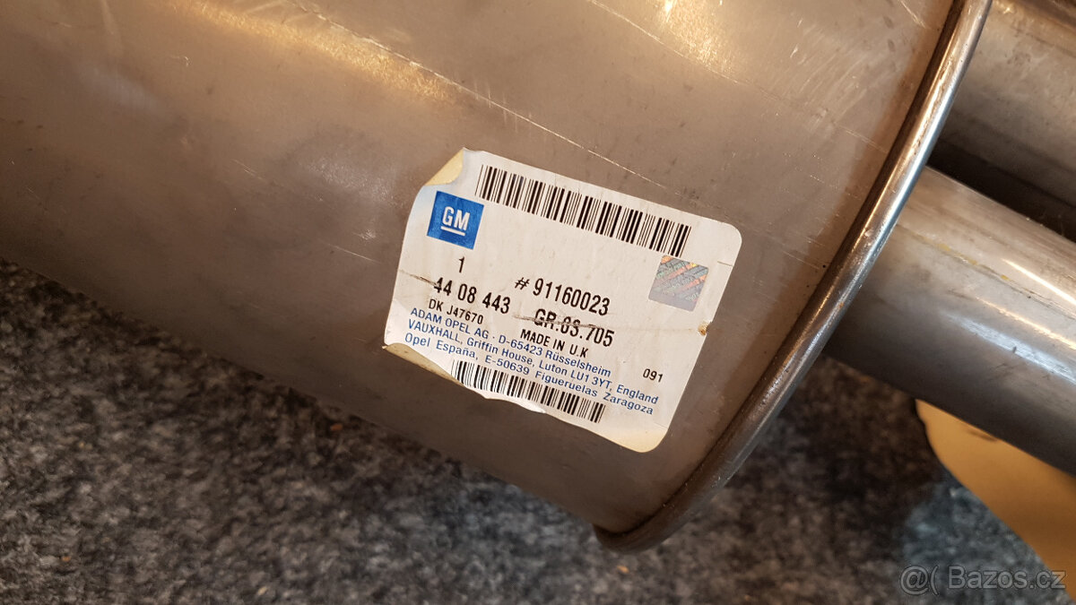 Originální výfuky Opel Astra Vectra Vivaro Movano Frontera - 11