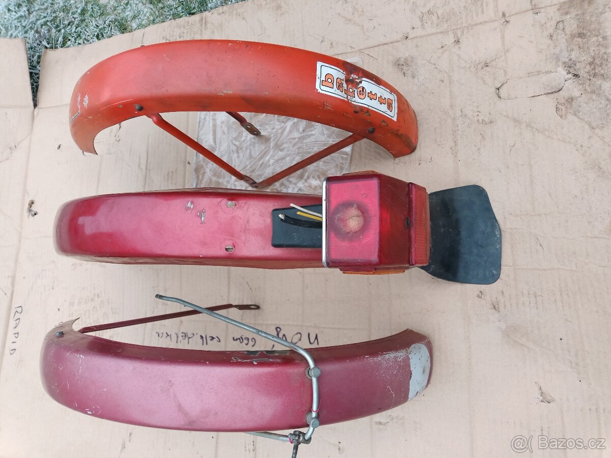 motor NSU 501 + díly různé - 11