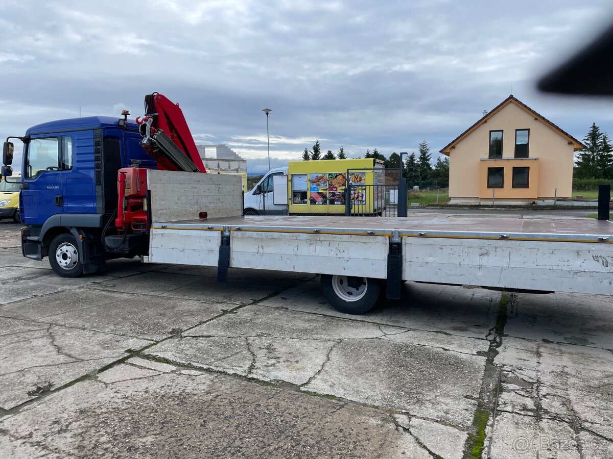 MAN TGL, MAN TGL 12.180 valníkový + HR - 11