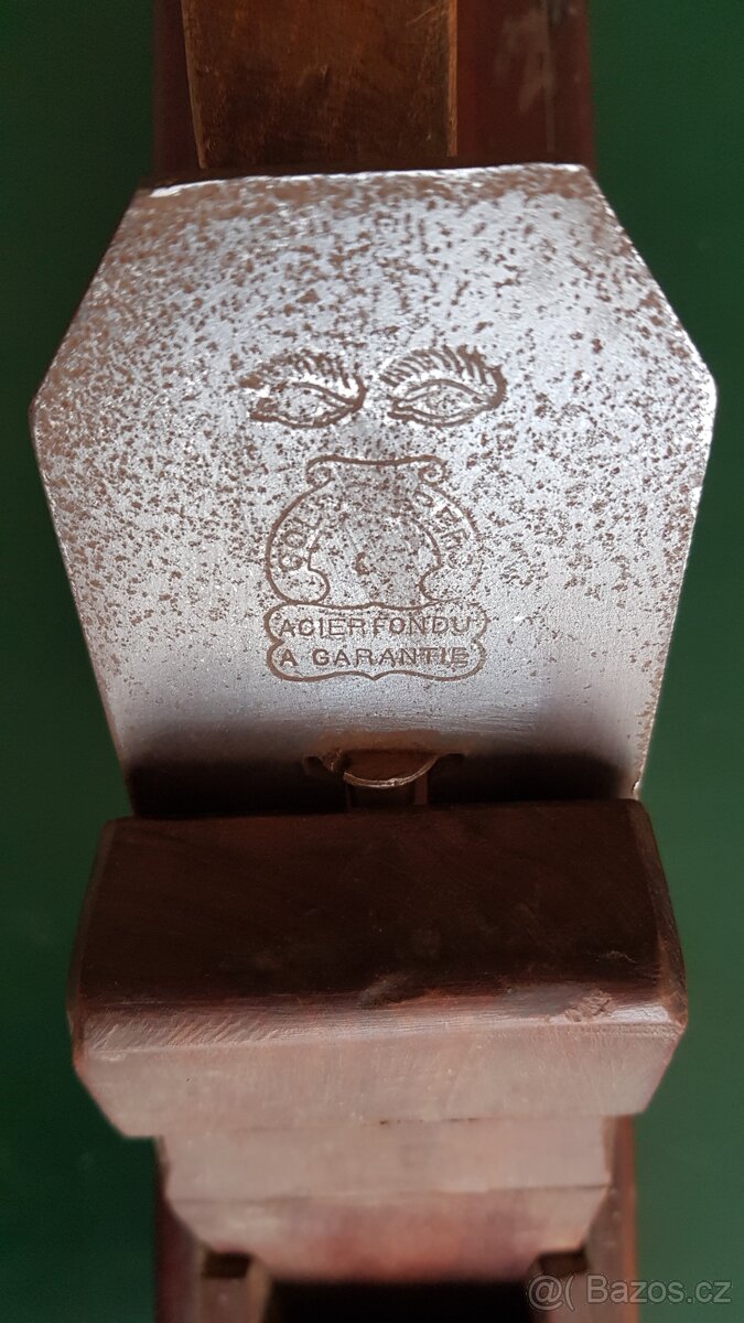 Sada dřevěných hoblíků, nože Goldenberg, 130 let starý - 11