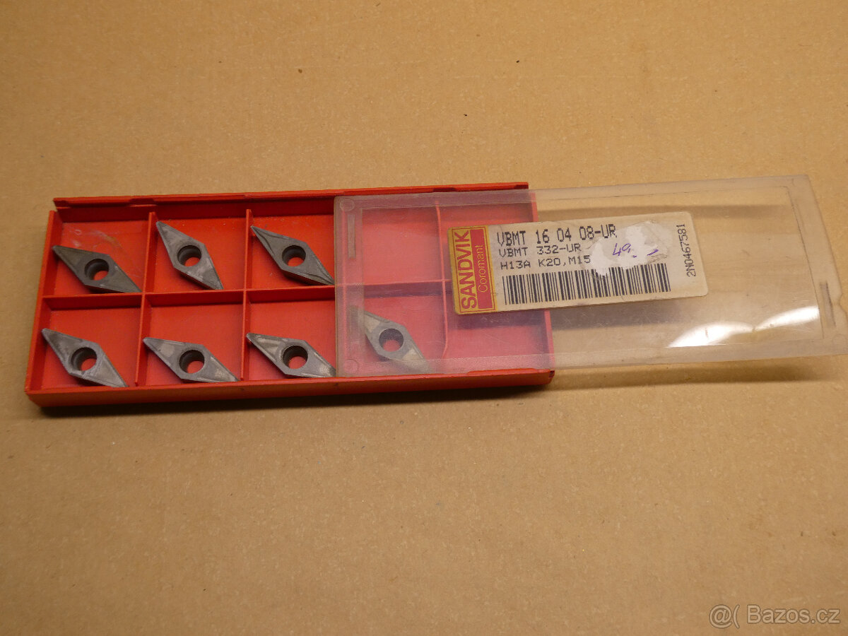 Nůž Sandvik SVJBL a destičky - 11