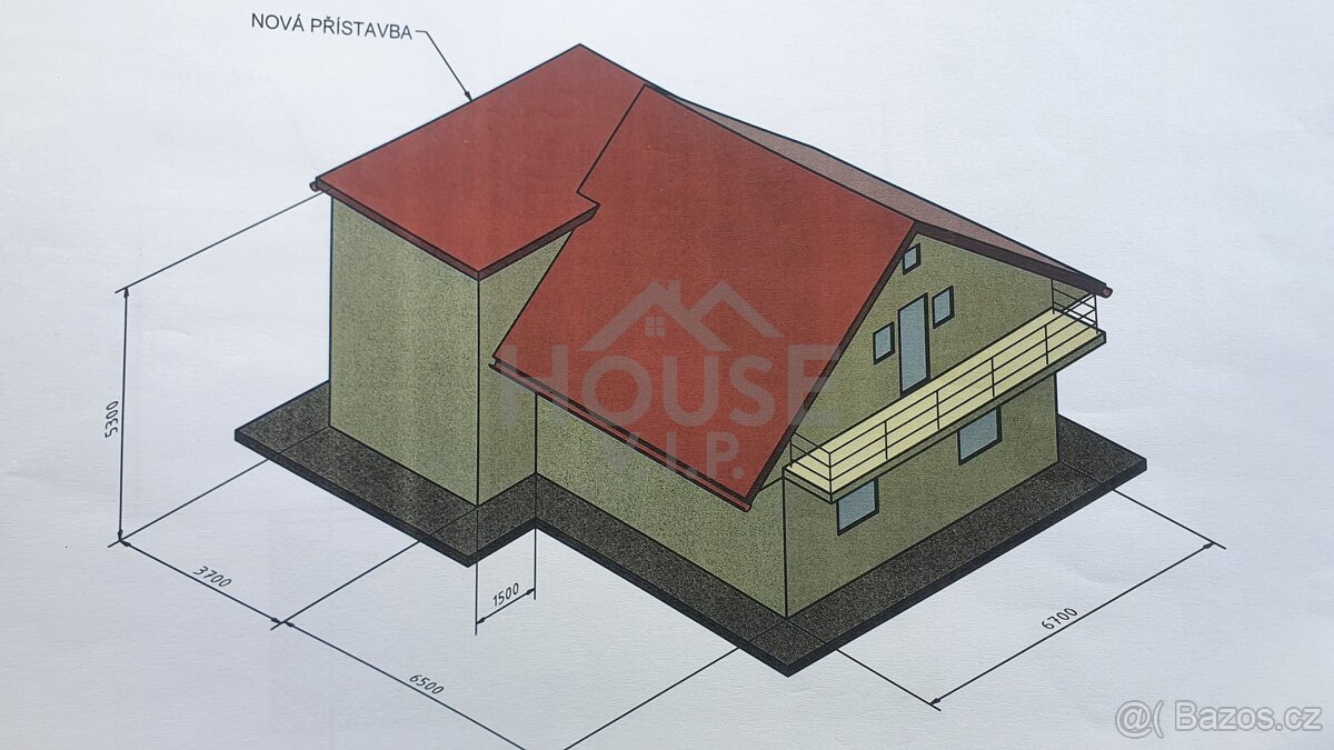 Prodej chalupy 78 m², pozemek 746 m2, Sluštice., ev.č. 01132 - 11