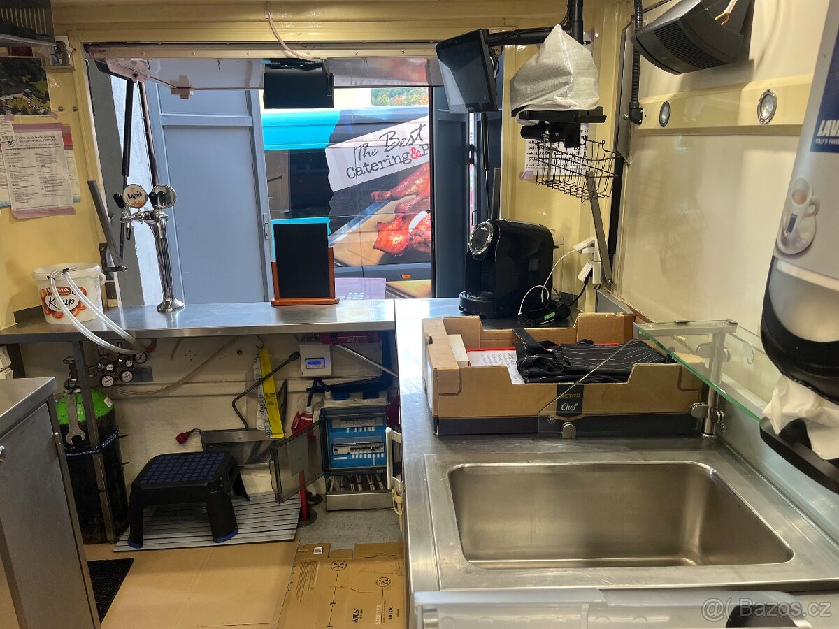 Gastro přívěs, pojízdný přívěs pro gastronomii, food truck, - 11