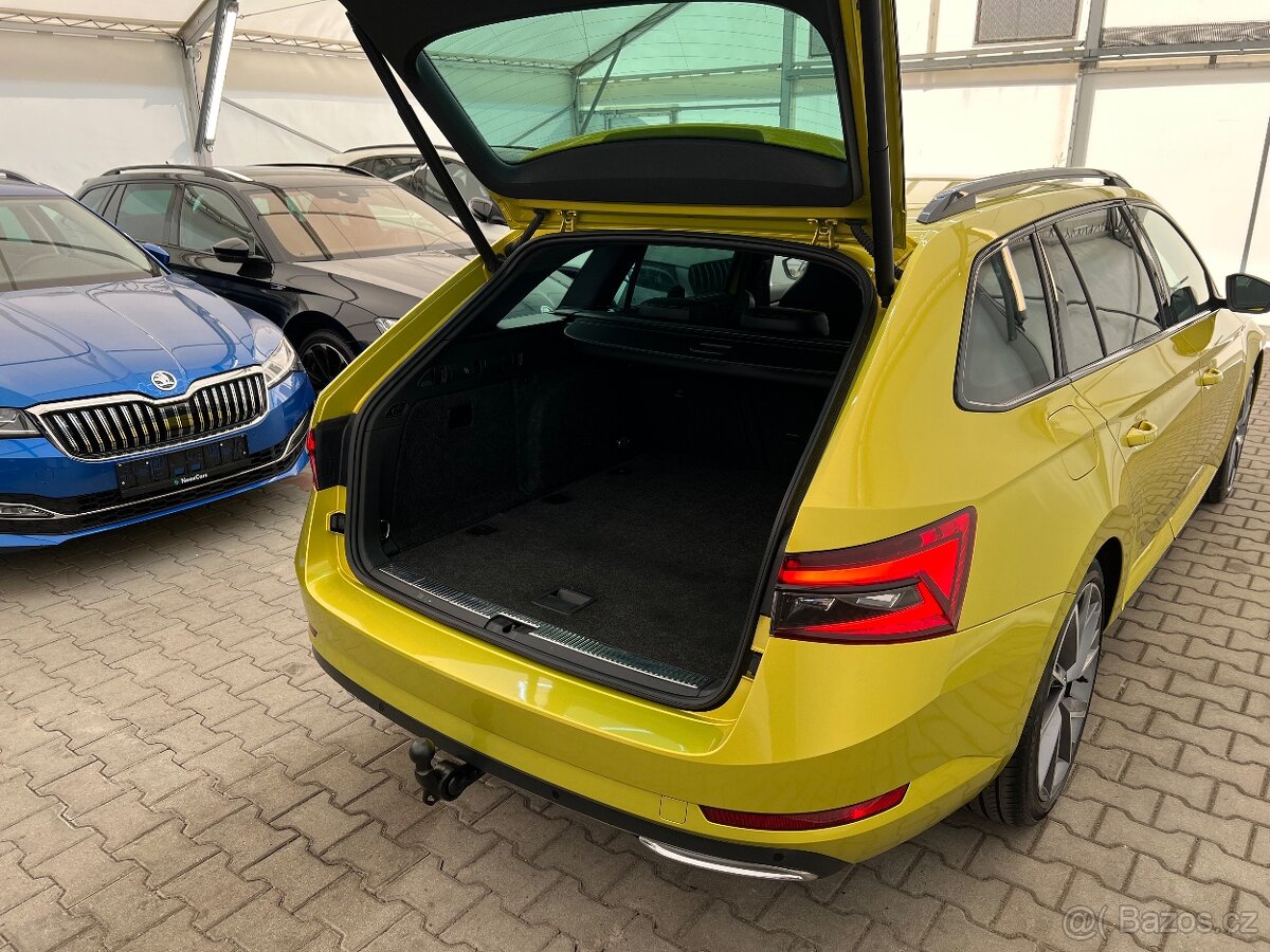 Škoda Superb III combi 2.0TDi,110kW,Man,Sportline,LED,Webast - 11