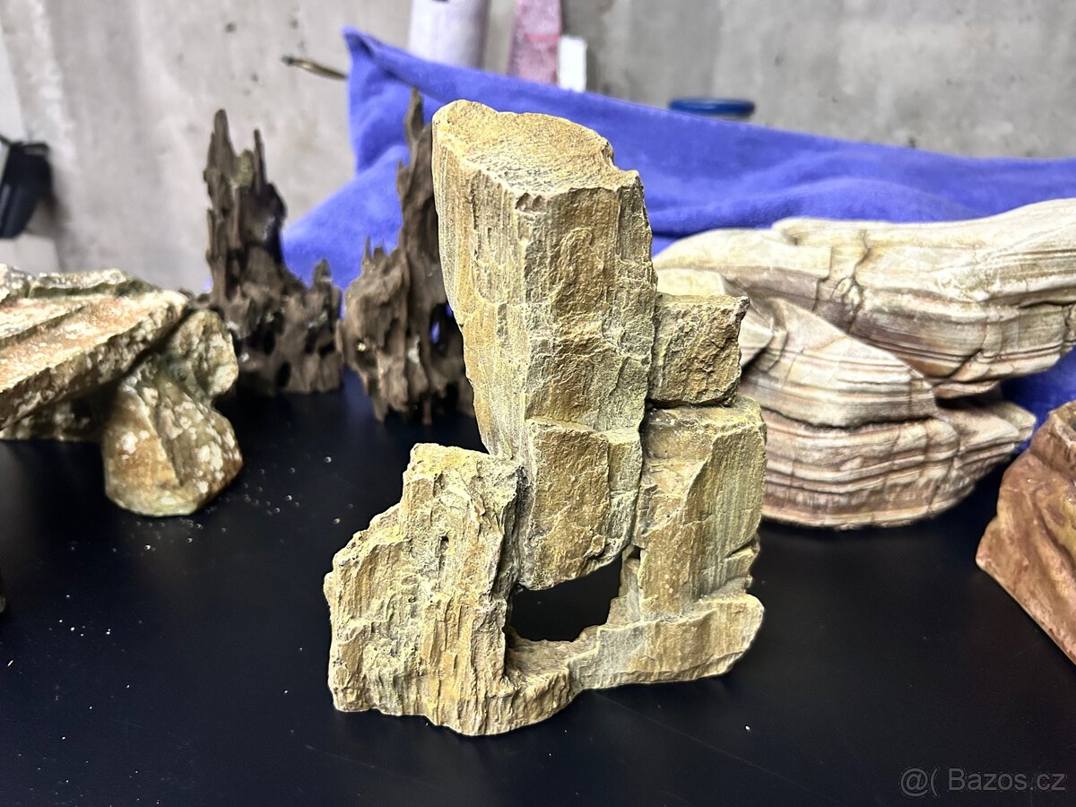 Akvárium terárium dekorace - 11