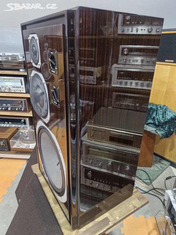 reproduktory Yamaha NS-1000- eben makasar- šelak - 11