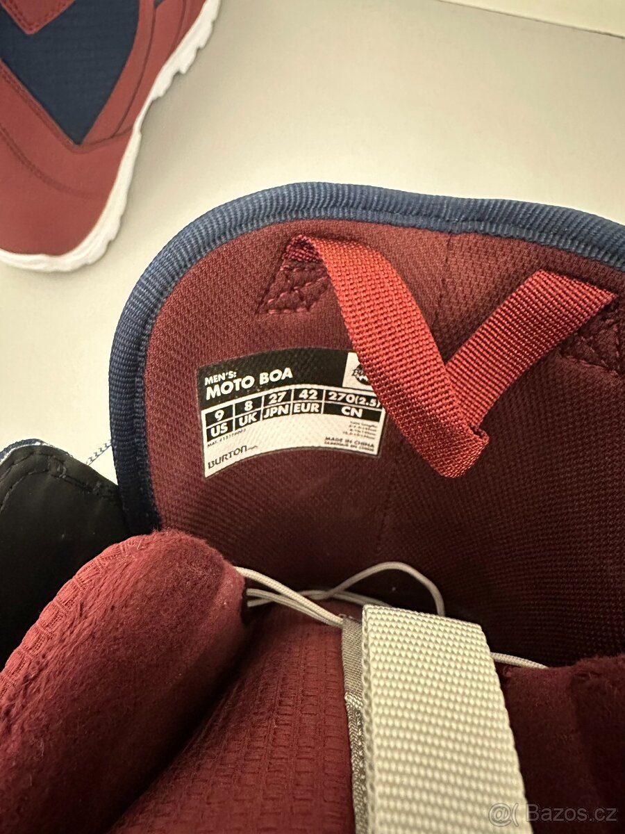 Kompletní snowboardová výbava BURTON prkno,vázání,boty a bag - 11