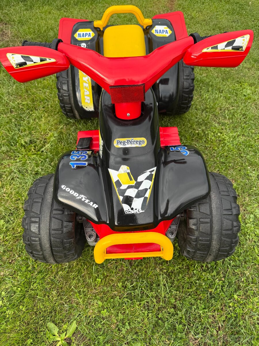 Peg Pérego dětská čtyřkolka elektrická - 11