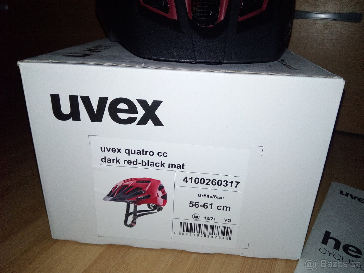 Nová přilba Uvex Quatro CC, 56-61cm - 11