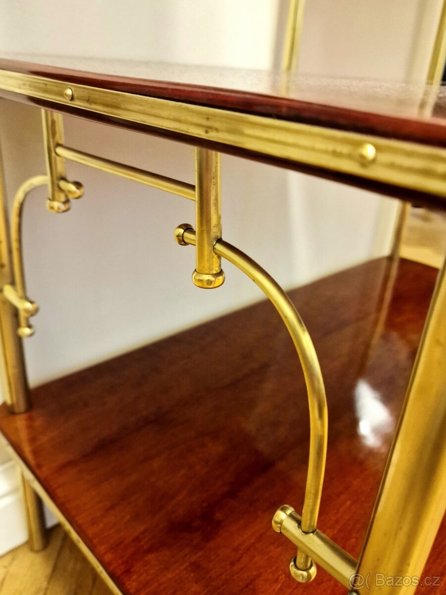 Art deco květinový stolek - 11