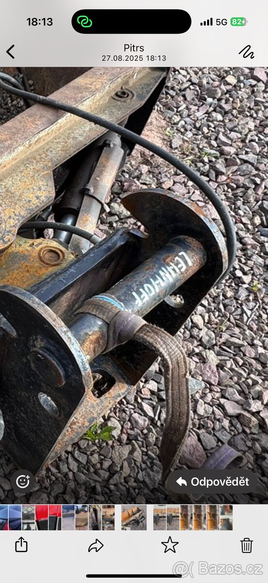 Hydraulická svahovka 150cm na Lenhof ms08 - 11