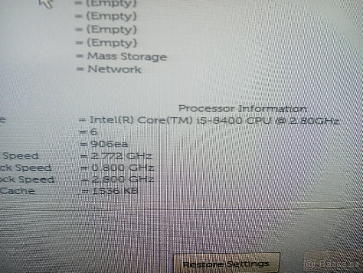 Dell Vostro sestijadrovy Intel osmé generace - 11