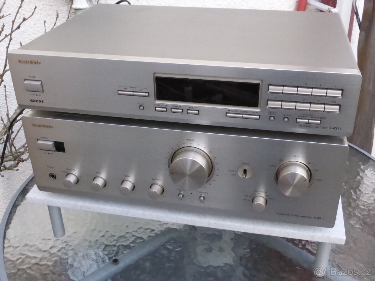 ONKYO A-9511 špičkový HiFi zesilovač, výkon 2x120W - 11