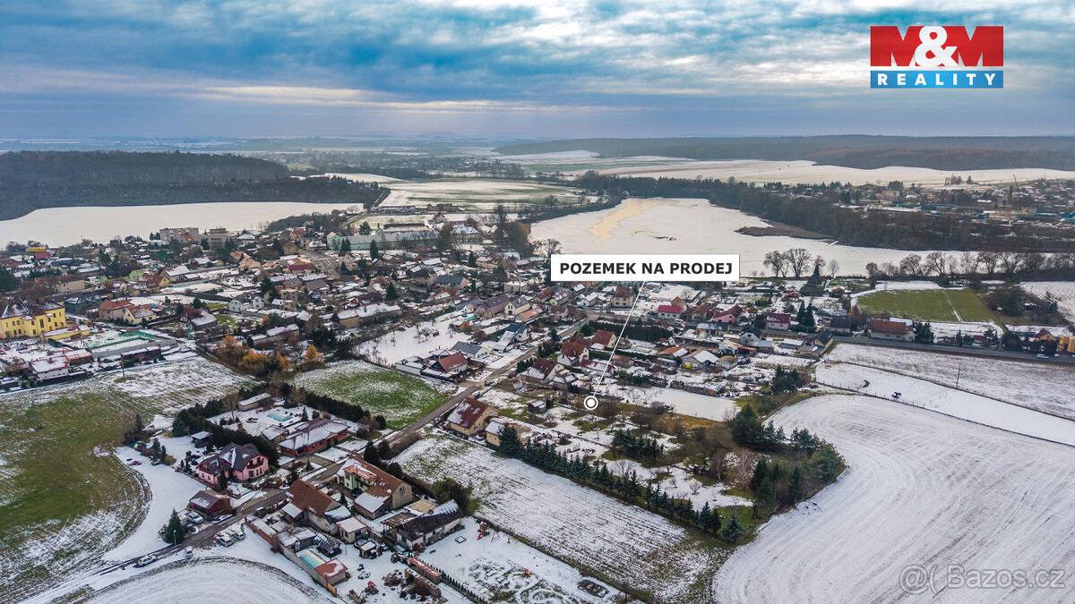 Prodej pozemku k bydlení, 2660 m², Vlkava, ul. Na Bahýnkách - 11
