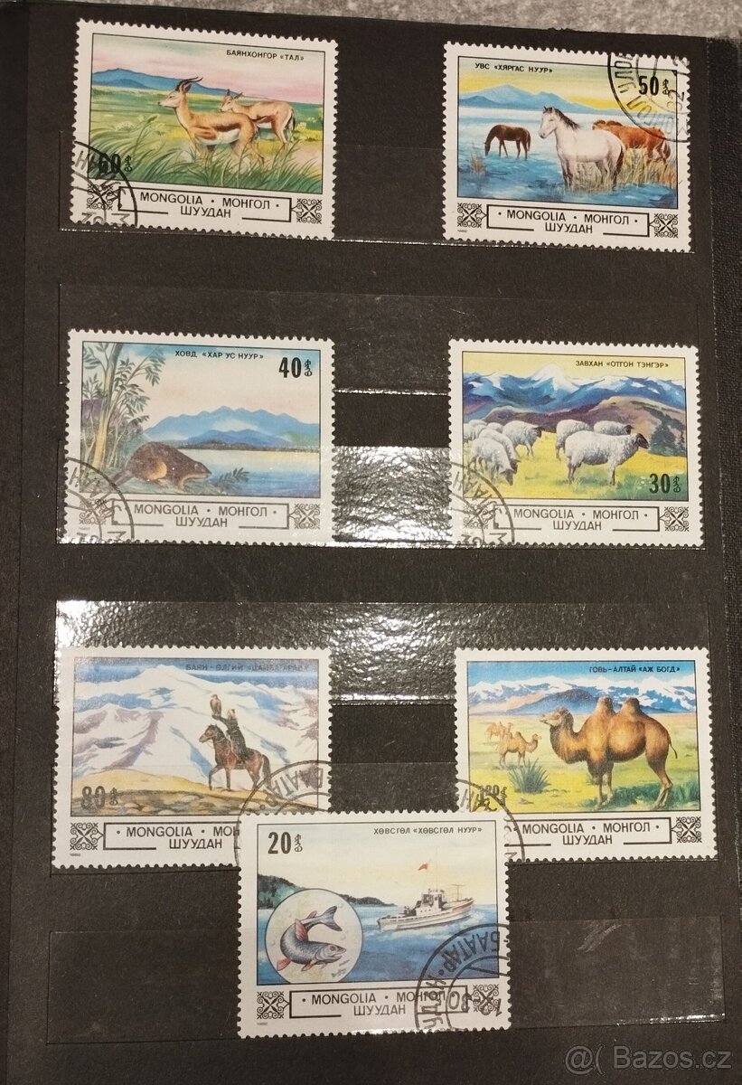 Žbirka známek z dětství Album č3 - 11