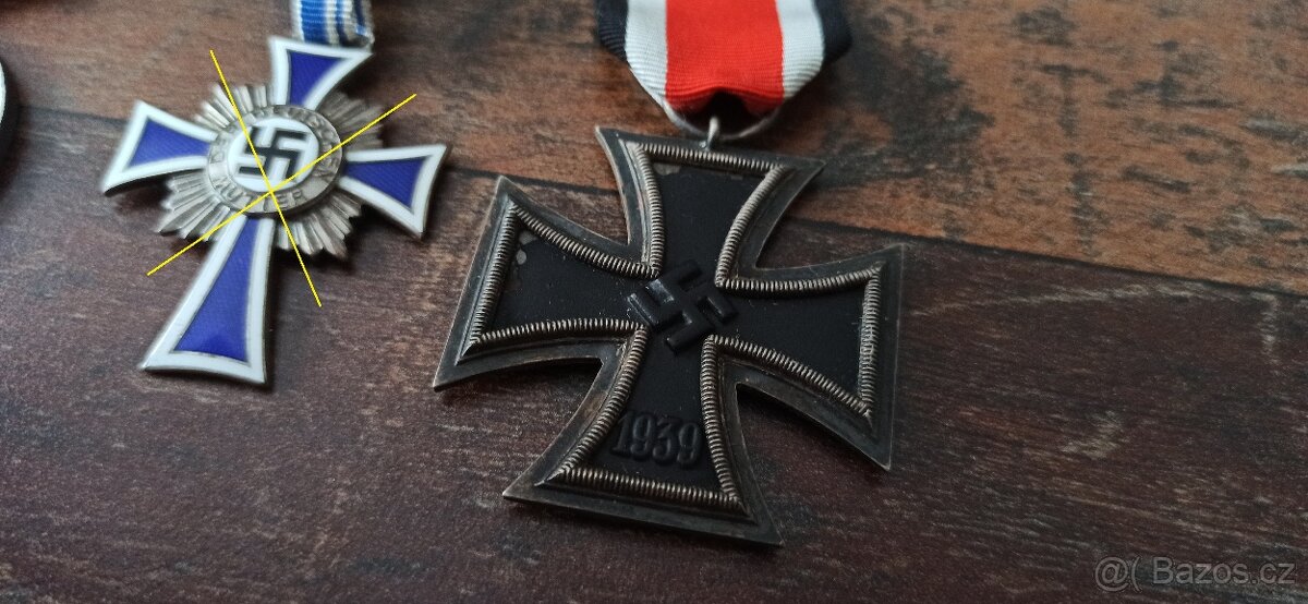 Medaile, vyznamenání, odznaky Německo. - 11