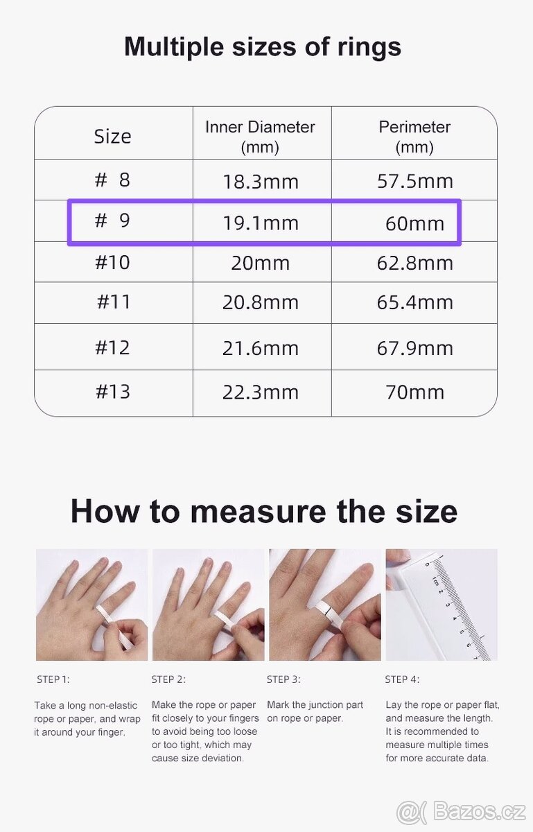 Fitness prsten s displejem a bezdrátovým nabíjením + ZÁRUKA - 11