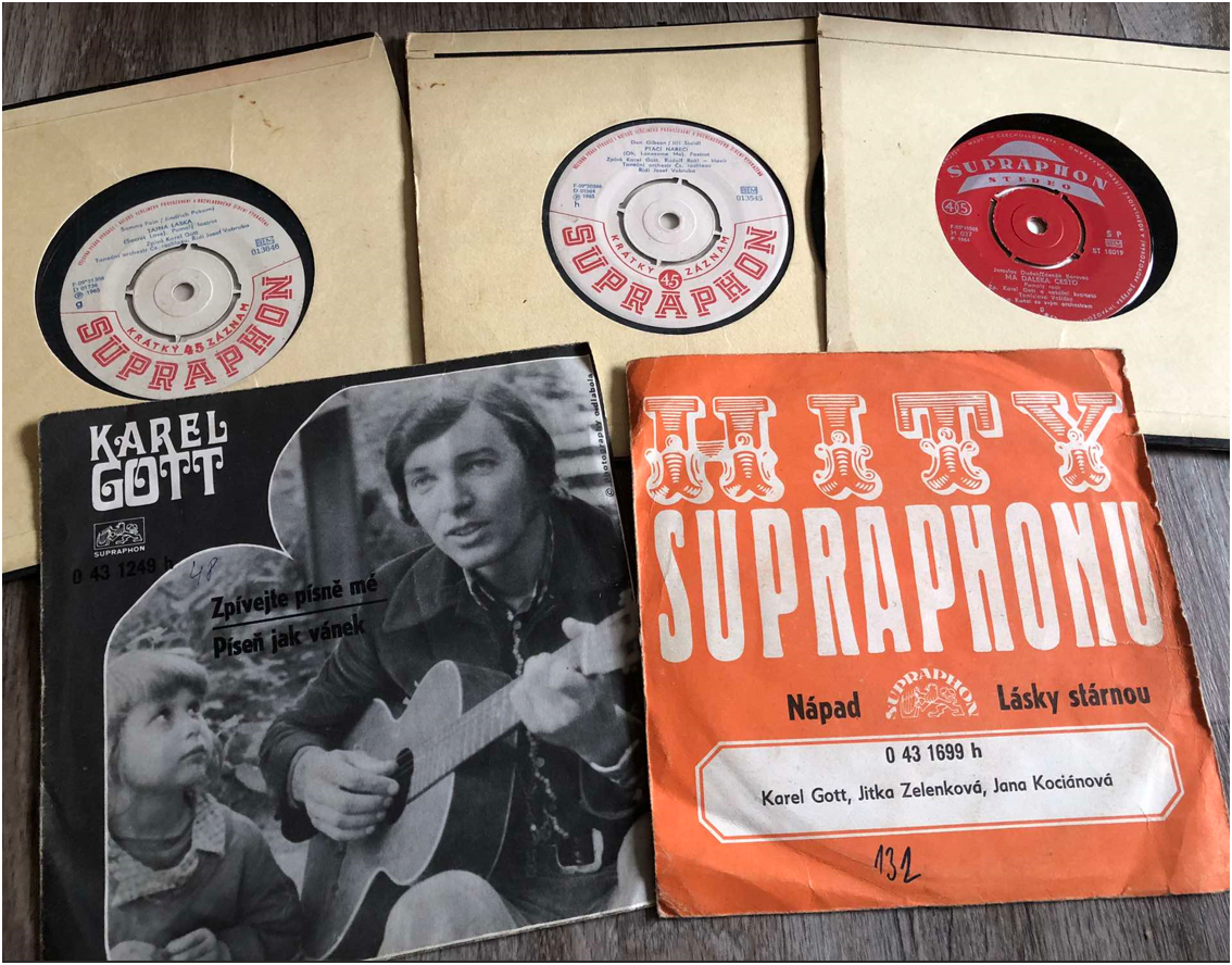 STAROŽITNÉ ORIGINÁLNÍ GRAMOFONOVÉ DESKY 229KS - 11