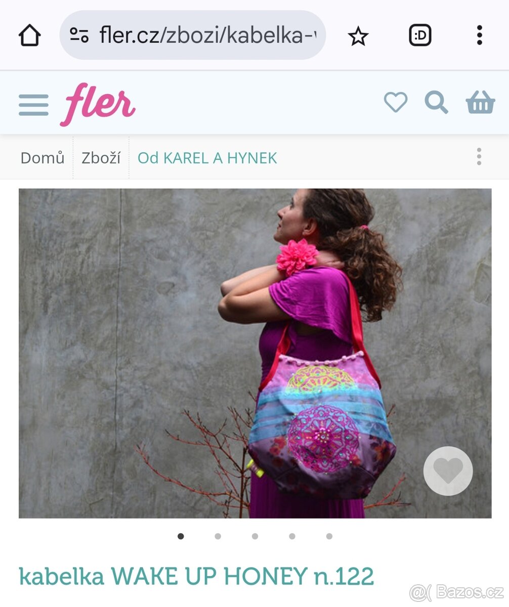 Kabelka WAKE UP HONEY od Karel a Hynek - 11