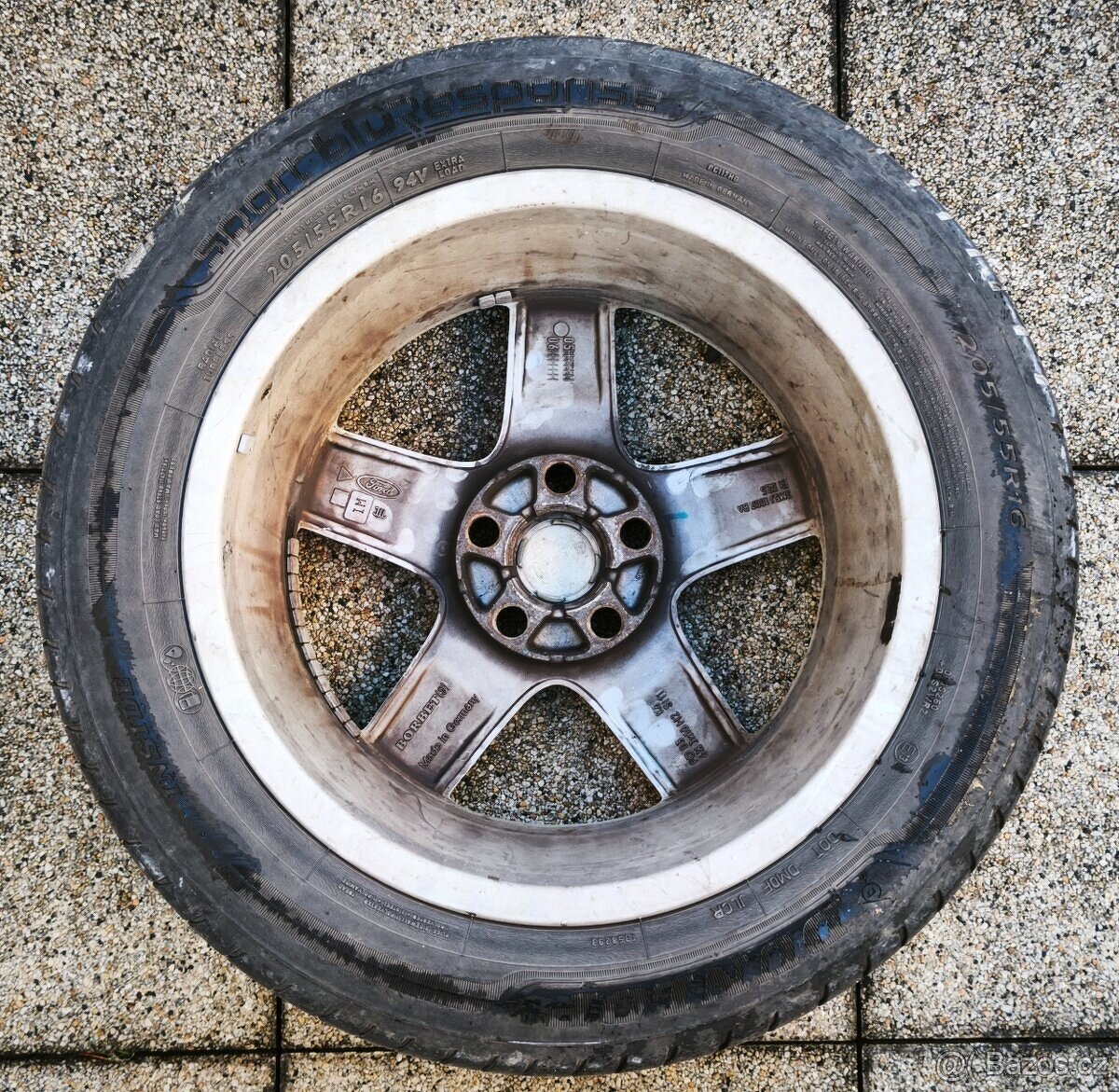 Sada originál kola Ford Focus - Dunlop - 205/55 R16 - 11