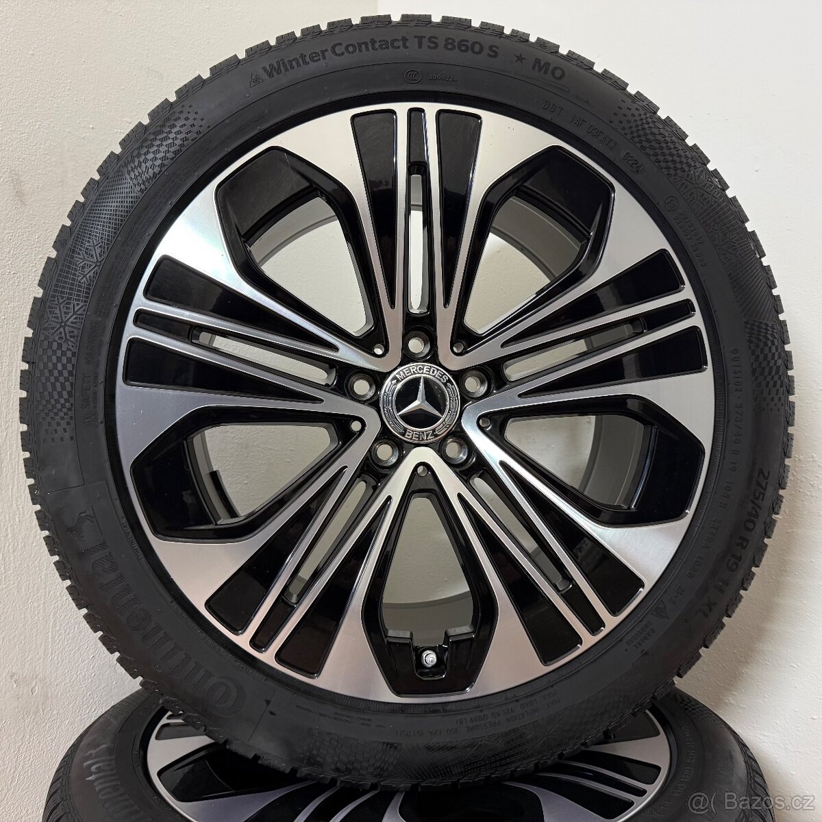 DVOUROZMĚRNÁ MERCEDES E W214 5x112 R19+ZIMNÍ PNEU 8/7mm+TPMS - 11