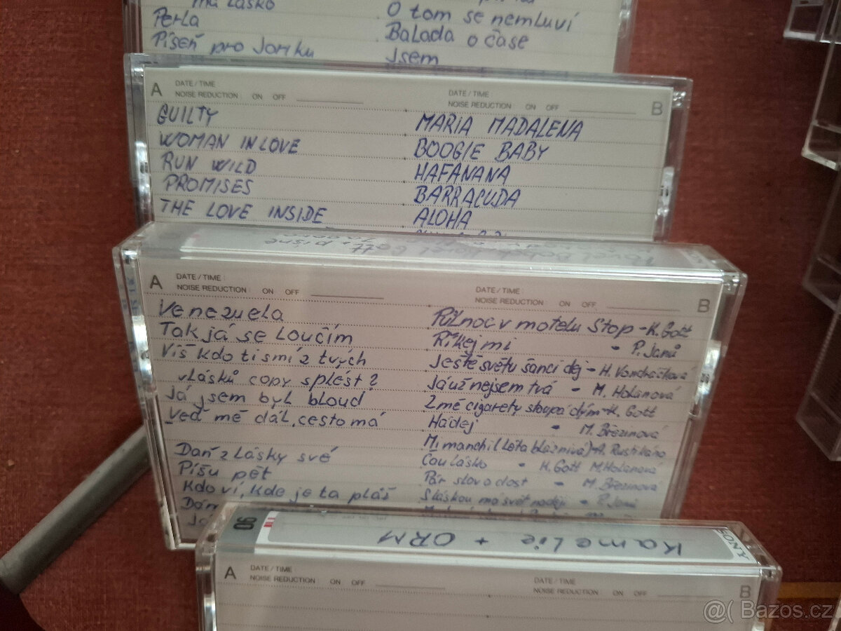 Prodám retro kazetový přehrávač Technics +kazety - 11