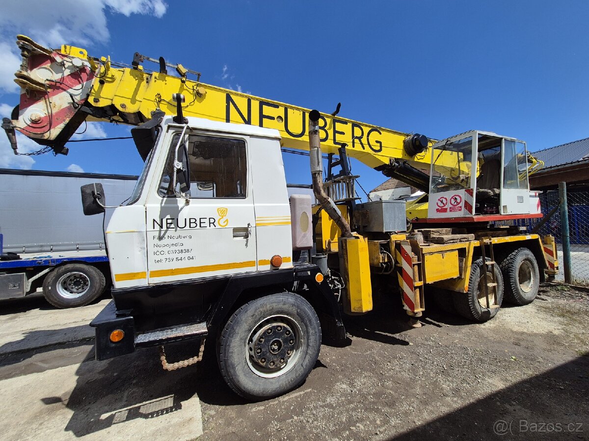 Autojeřáb TATRA 815 AD 20 – pracovní stroj - 11