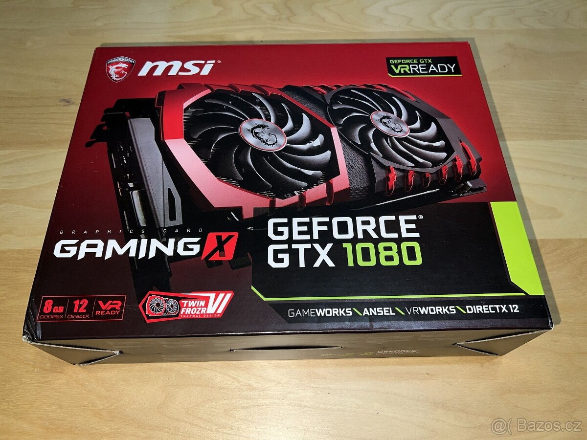 MSI GTX 1080 Gaming X 8G - 11