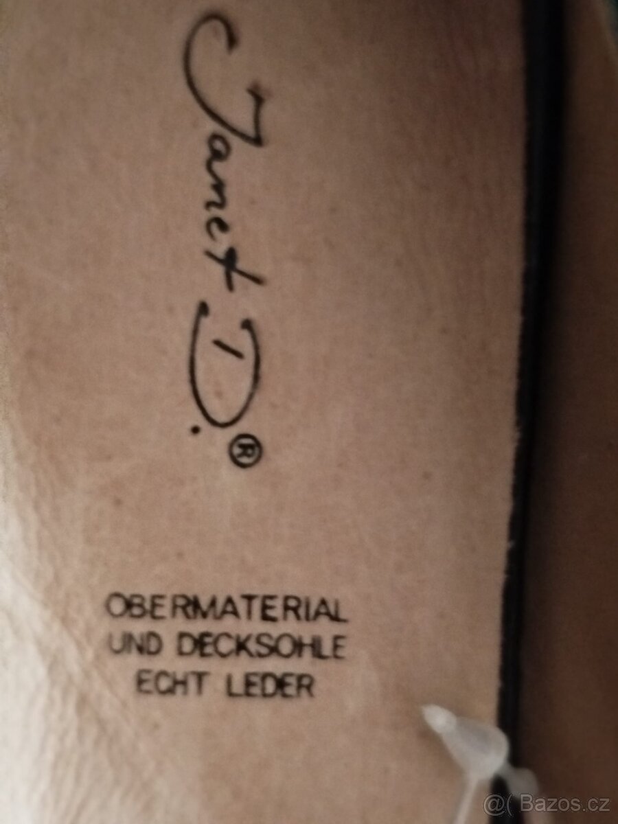 Nové šedé kožené lodičky, velikost 42 - 11