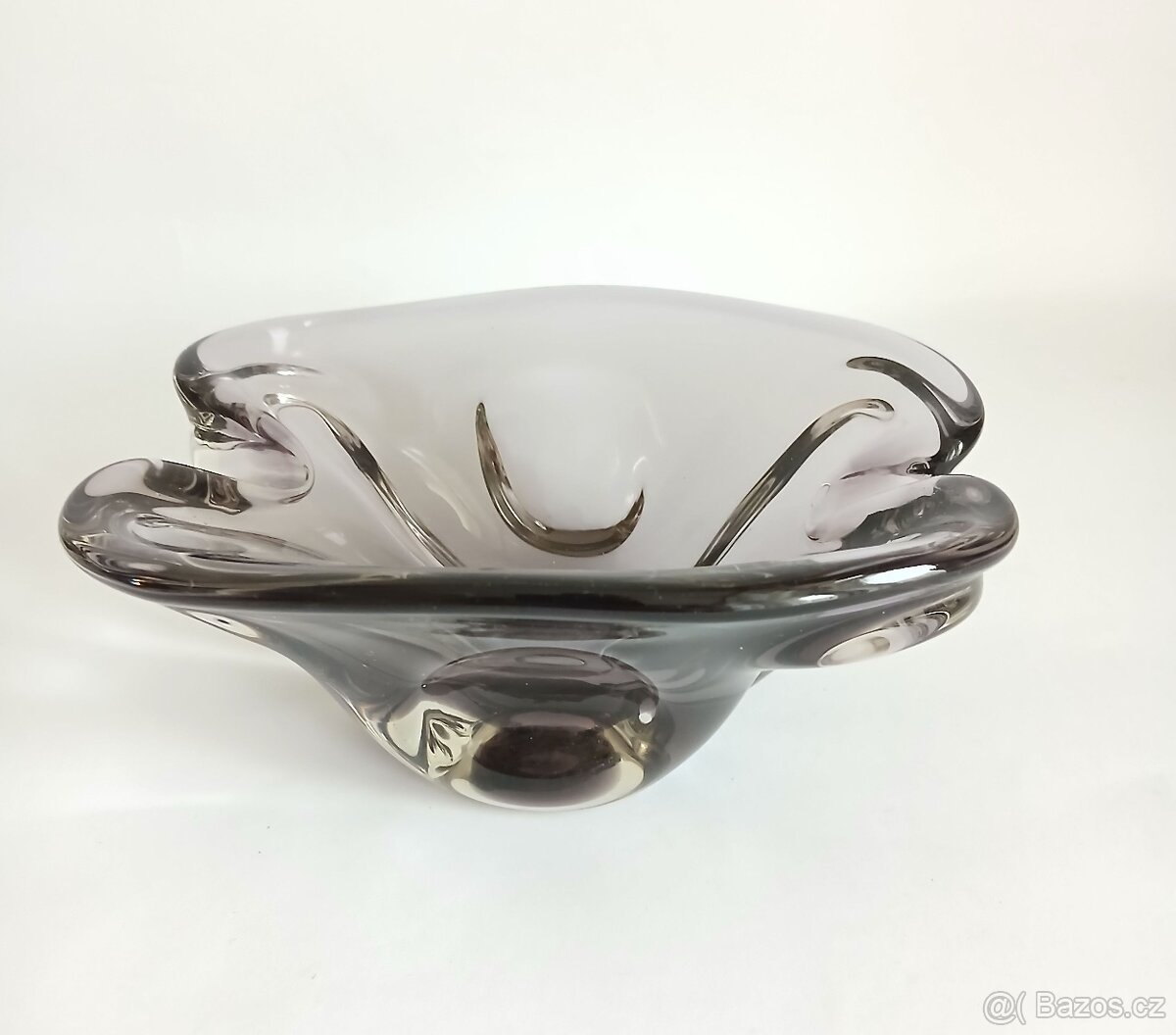 Konvolut popelníků - hutní sklo - 11