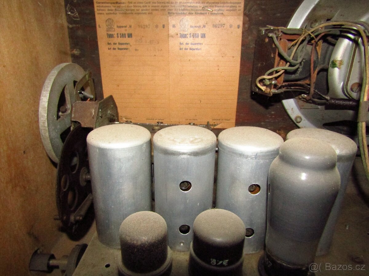 Staré rádio Saba 380 WK - 11