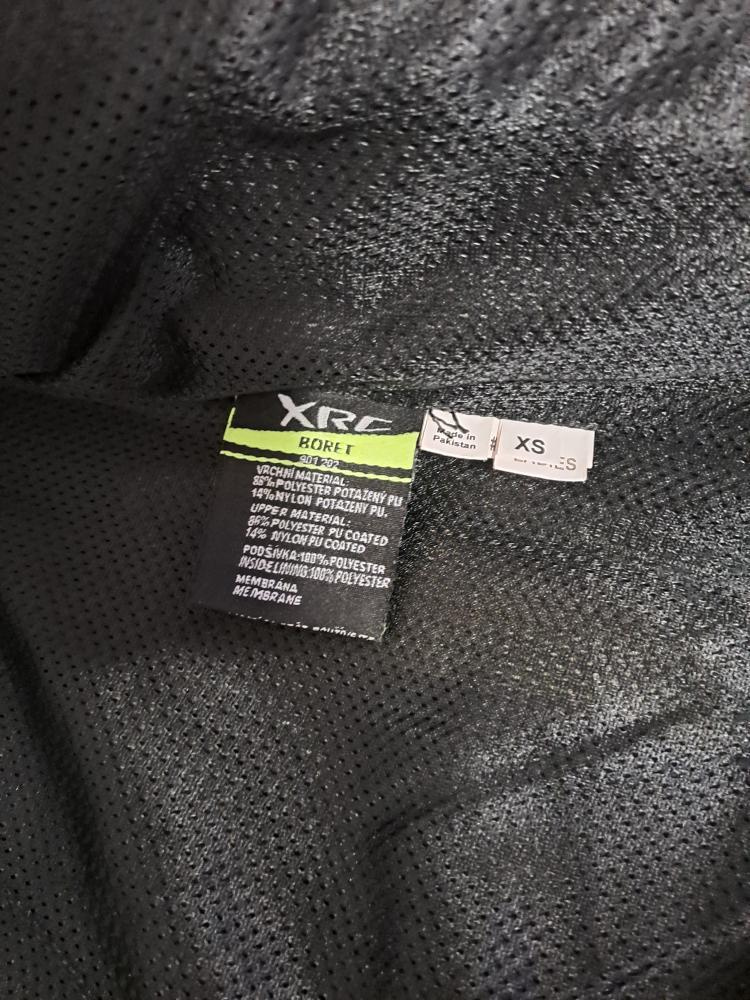 Prodám motorkářskou bundu a kalhoty XRC, velikost XS - 11