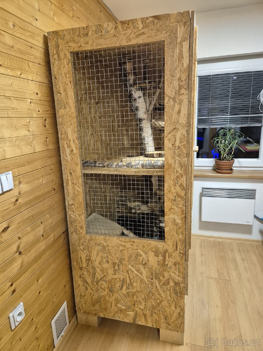 Klec pro činčily, osmáky (hlodavce) - 11