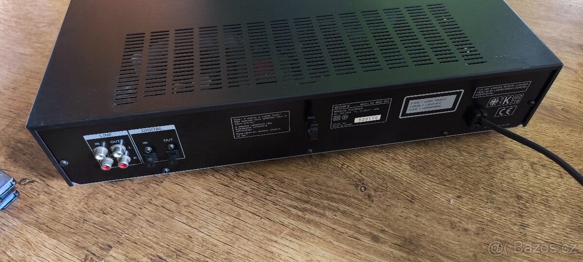 Minidisk Minidisc Sony MDS-302(1995),Japan ,čti popis - 11