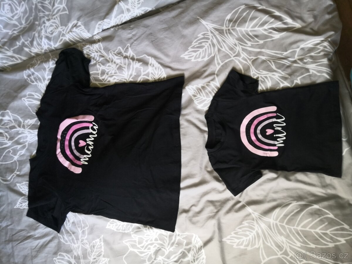 Tričko dětské a pro maminku a mimi - 11