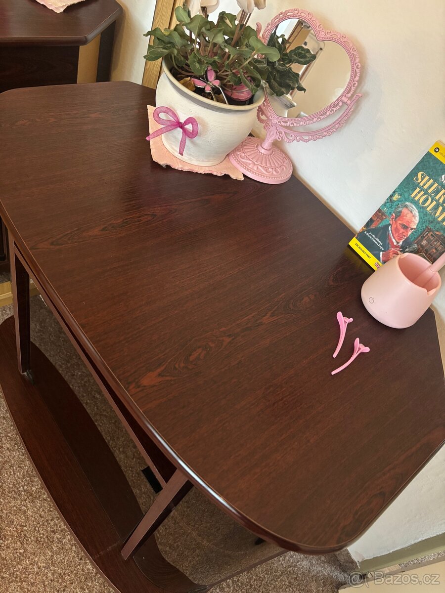 Vintage televizní stolek - 11