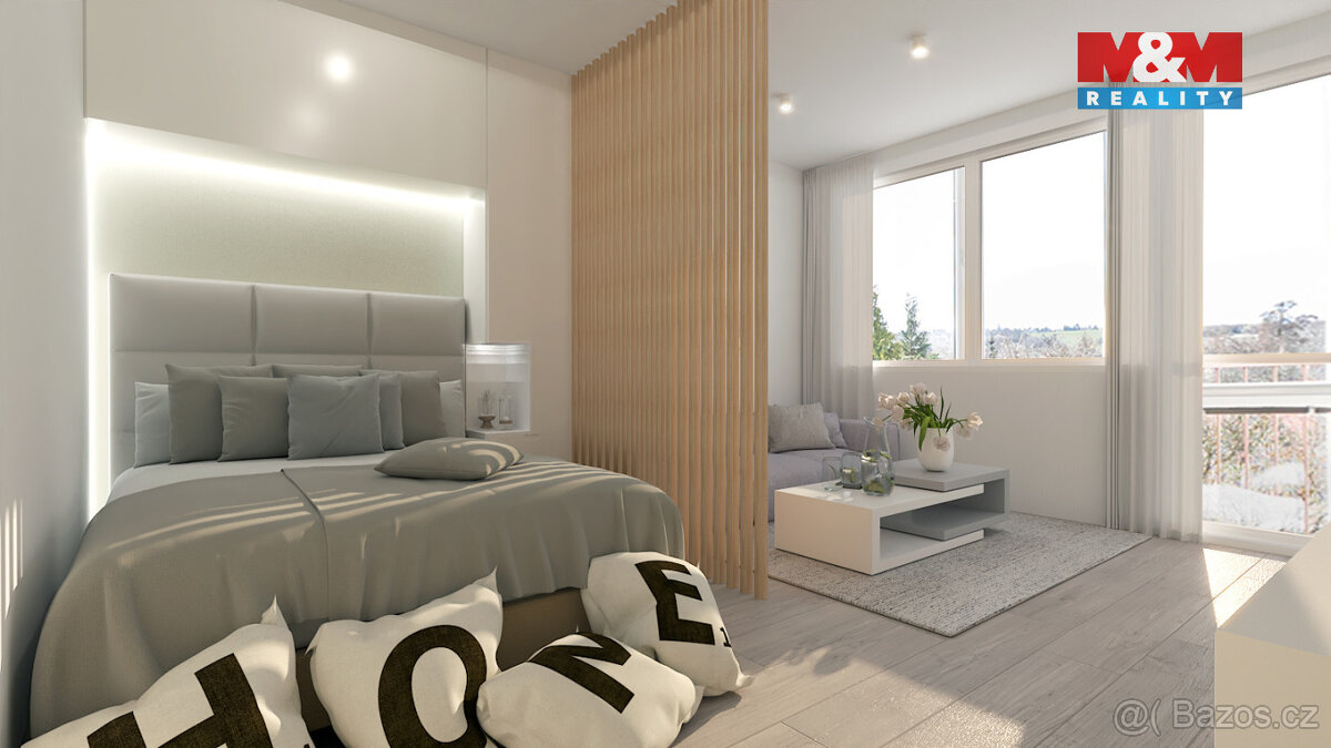 Prodej bytu 1+kk, 29 m², Broumov, ul. Dukelská - 11