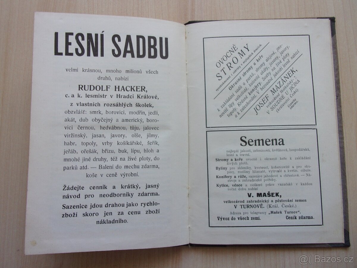 Konrád F. Postupa - ROLNÍK LESNÍKEM - r. 1912 - 11