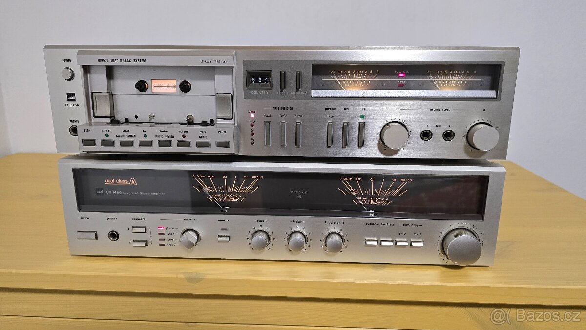 Dual C 824 - 3 hlavý deck s DLL systémem - 11