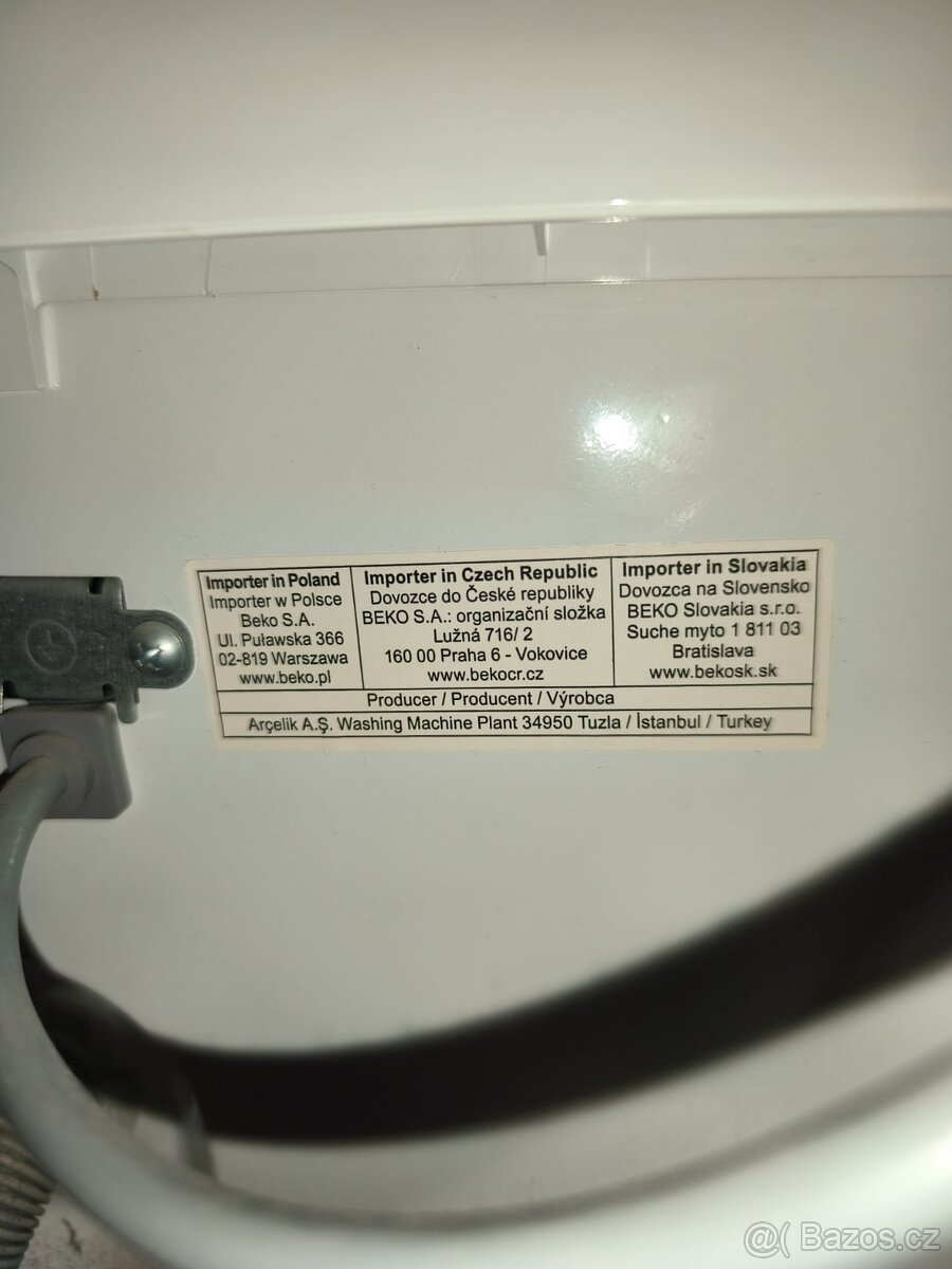 Pračka Beko WMB 61232 CS PTM - 11