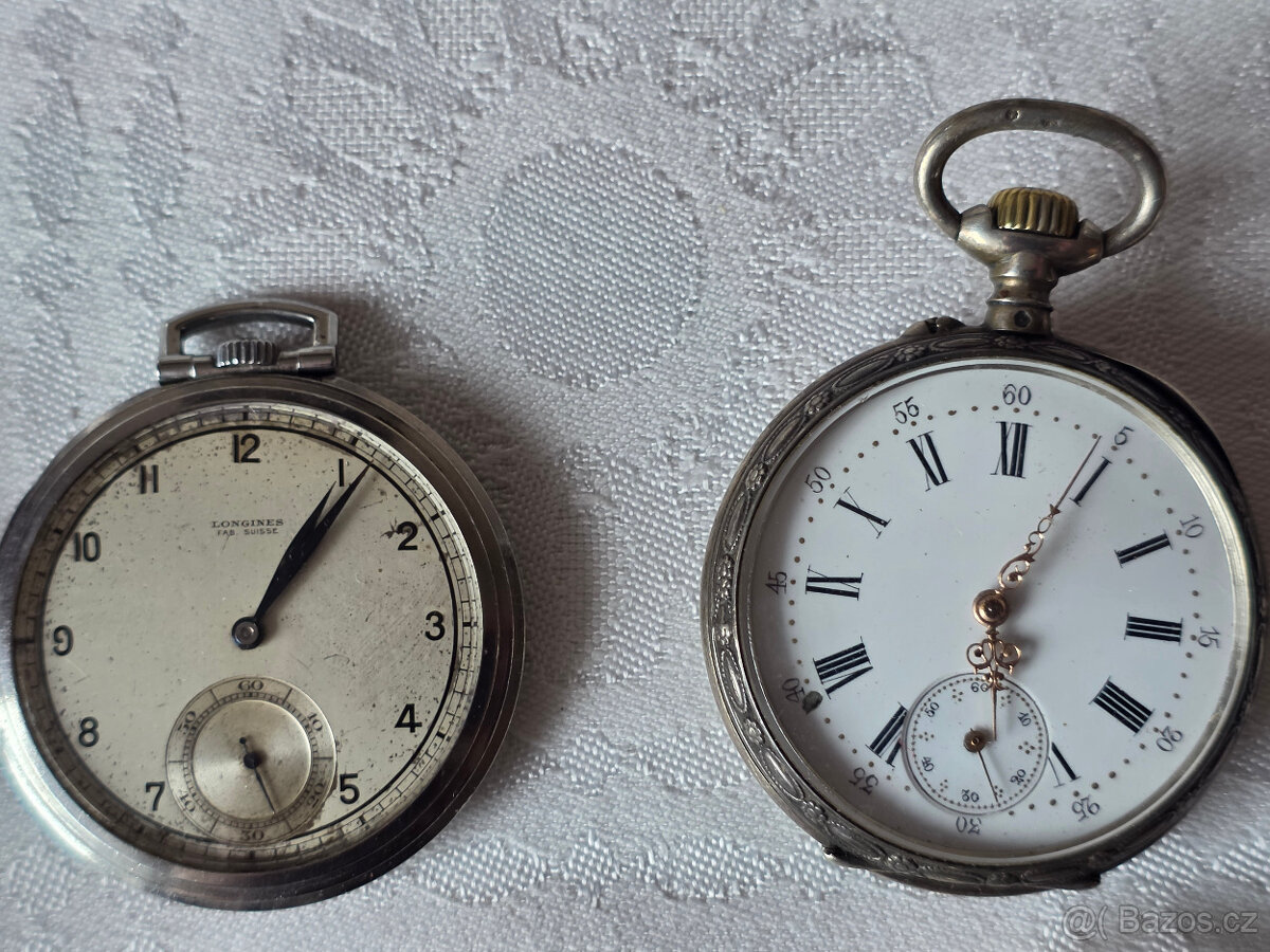 Staré kapesní hodinky. - 11