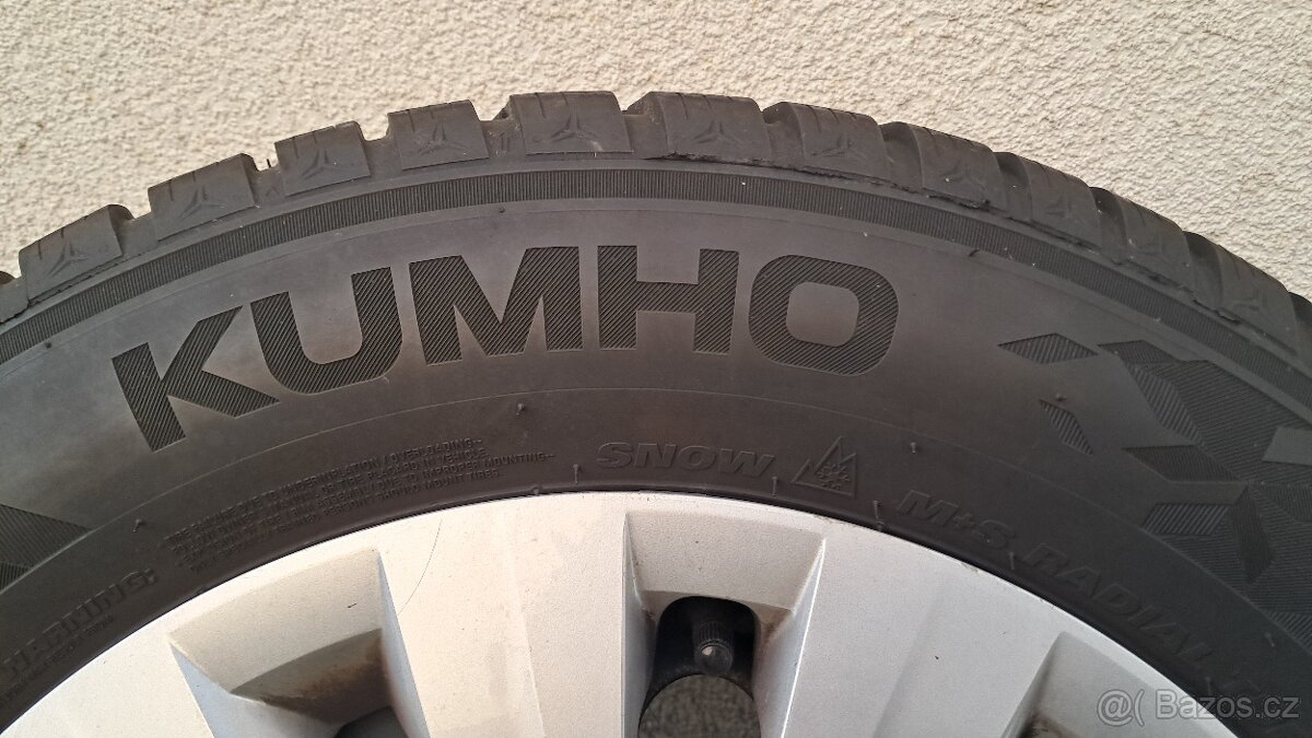 Prodám original zimní kola VW 195 65 15 5x112 - 11