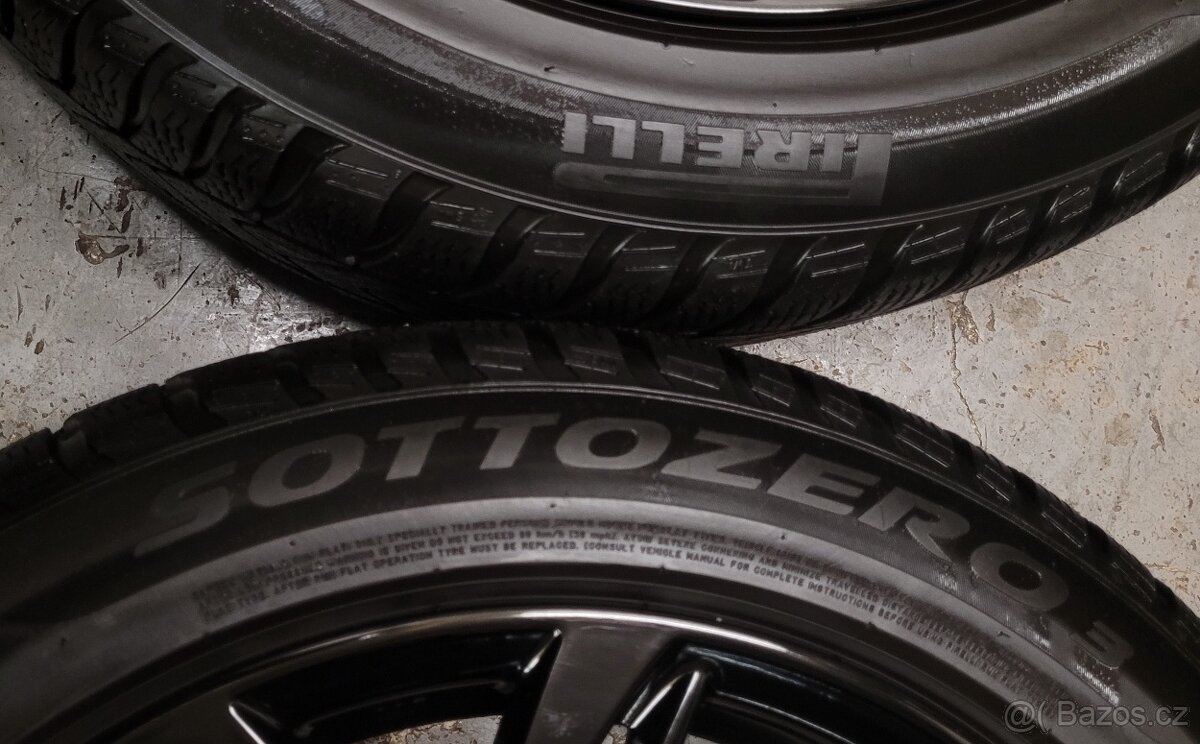 Bmw X1:F48, 18' alu disky,černé, zimní set, tpms - 11